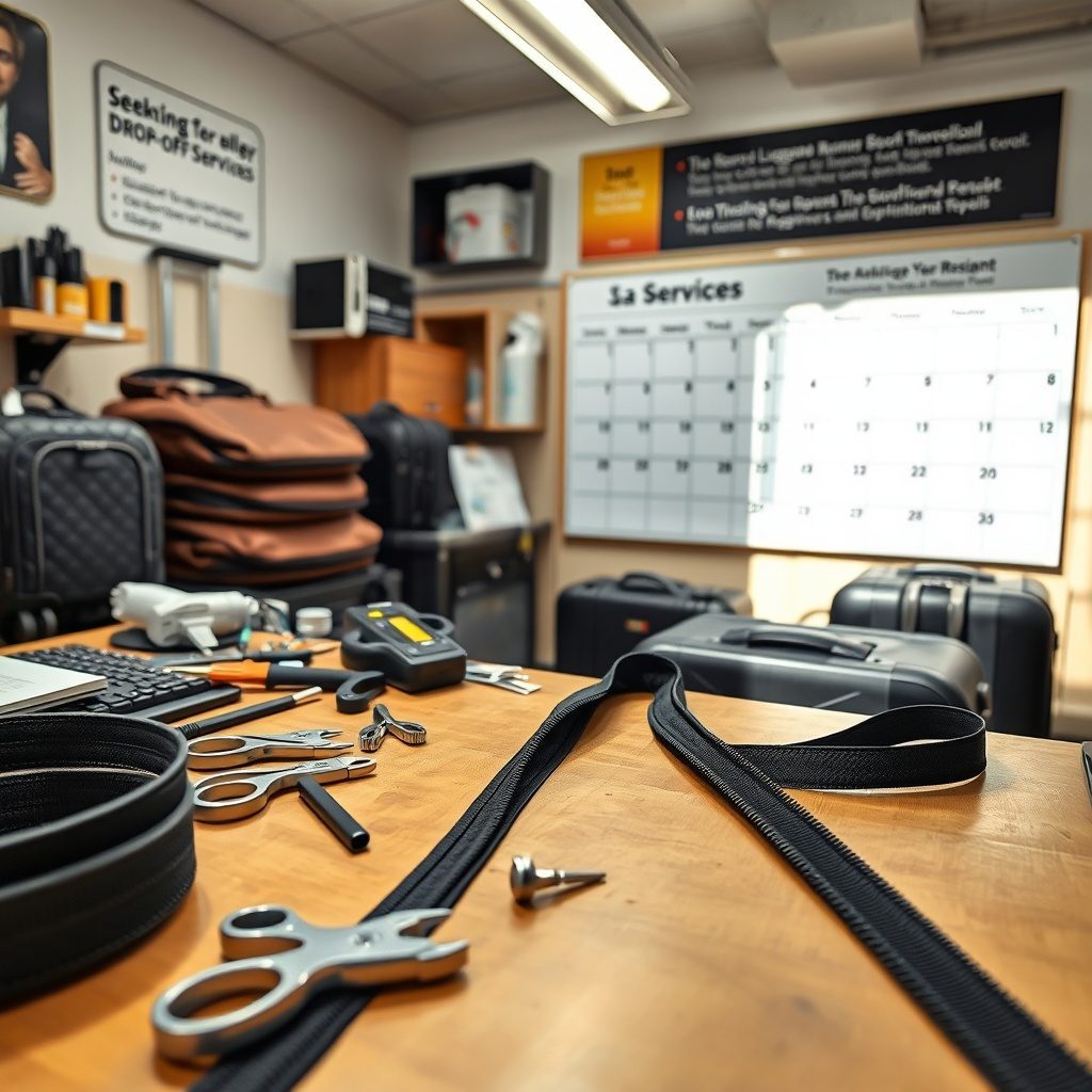 Luggage repair service